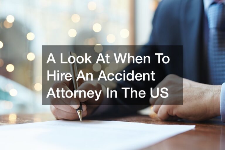 A Look At When To Hire An Accident Attorney In The Us Court Video